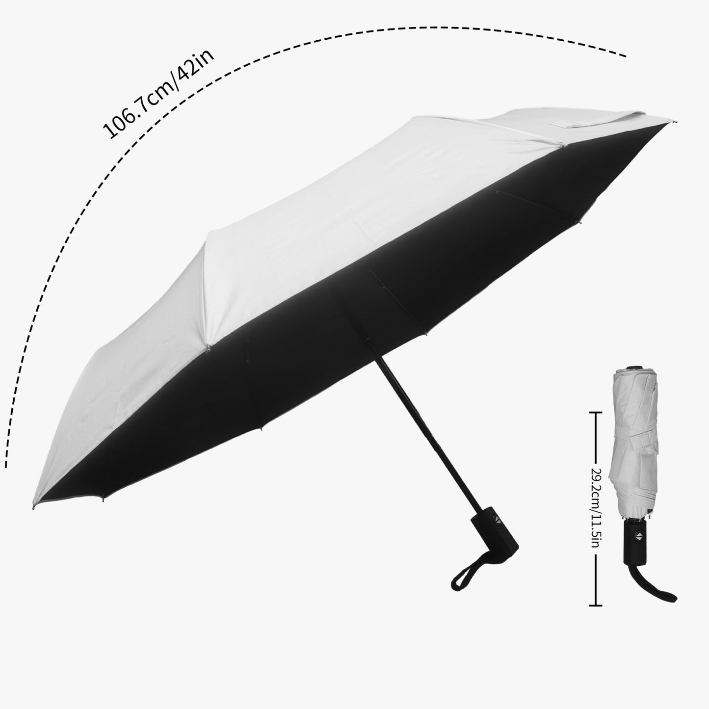 K.A.W Automatic Vinyl Umbrella