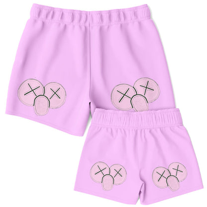 K.A.W. Swim Trunks Set Pink Logo