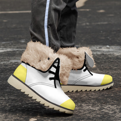 FREEDOM JUST DO IT Fur Boots WINTER 23 YELLOW