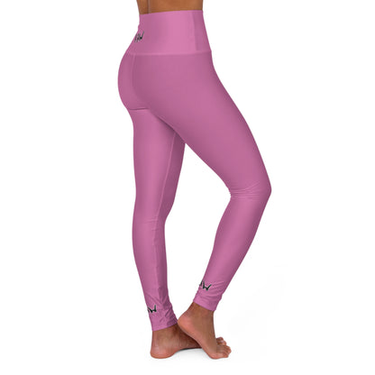 K.A.W High Waisted Leggings Light Pink