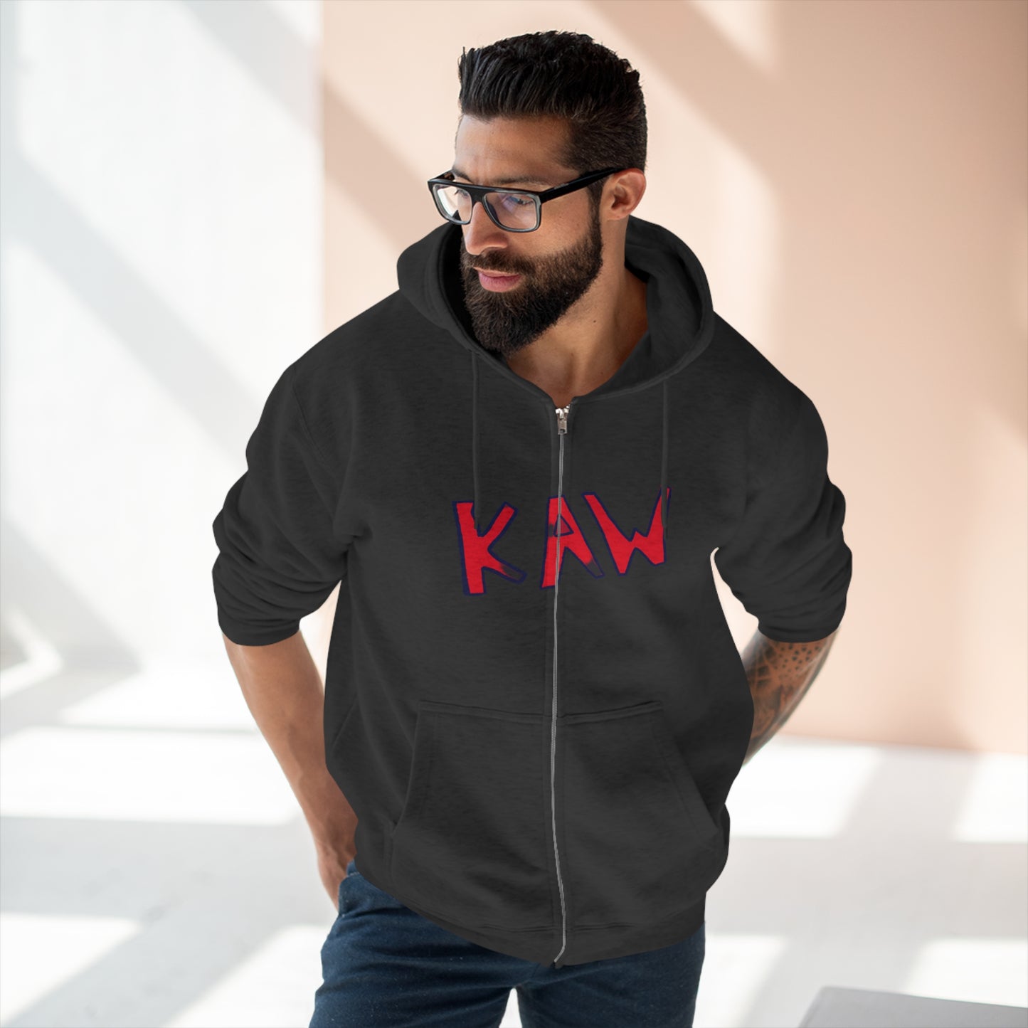 K.A.W Full Zip Hoodie