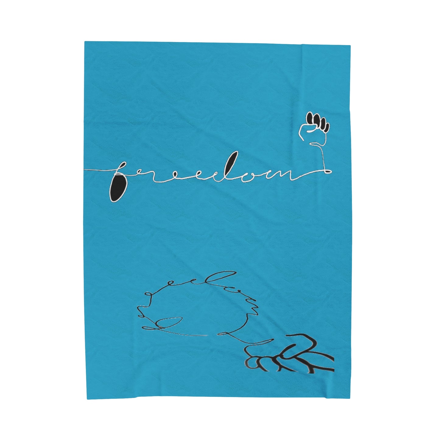 FREEDOM Velveteen Plush Blanket