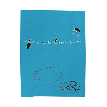 FREEDOM Velveteen Plush Blanket