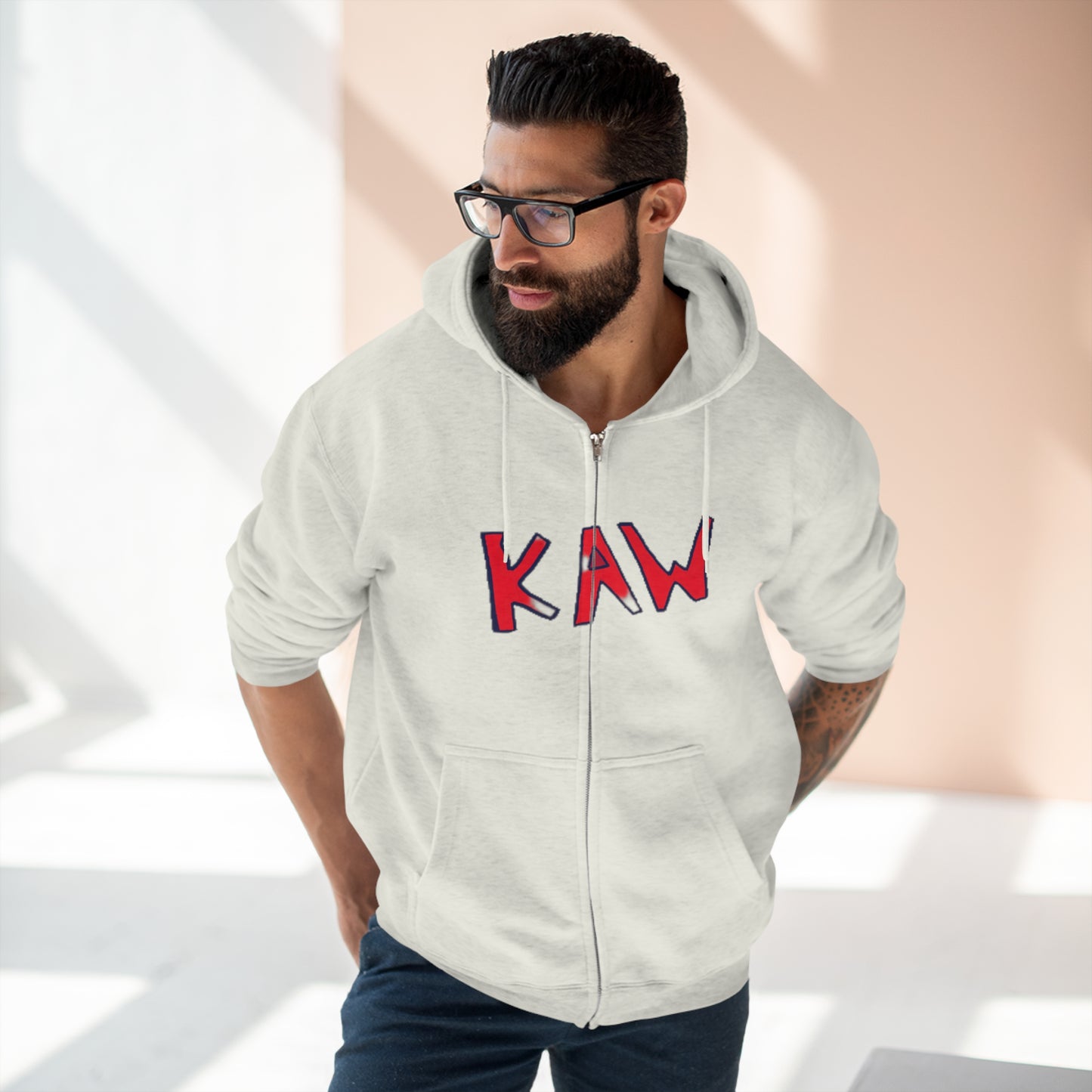 K.A.W Full Zip Hoodie