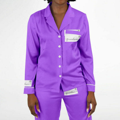 FREEDOM Women's Satin Pajamas