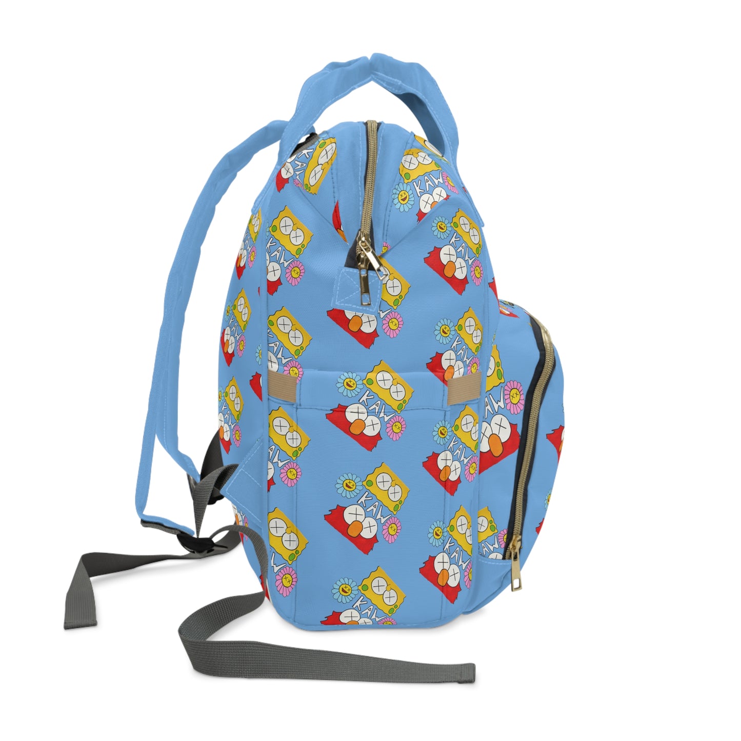 K.A.W. Multifunctional Diaper Backpack BLUE