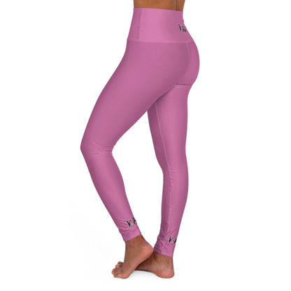 K.A.W High Waisted Leggings Light Pink