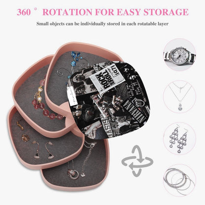 FREEDOM. 4-Layer Rotating Jewellery Organiser