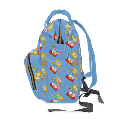 K.A.W. Multifunctional Diaper Backpack BLUE