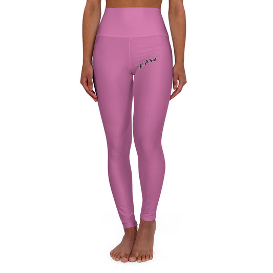 K.A.W High Waisted Leggings Light Pink