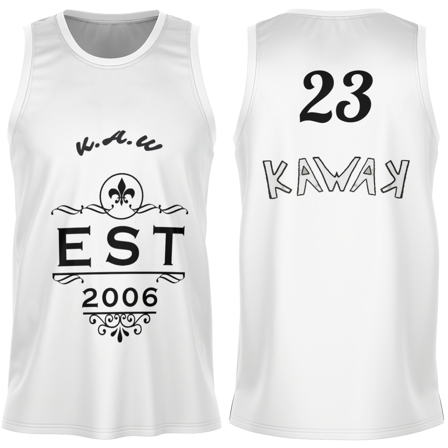 K.A.W. Basketball Jersey