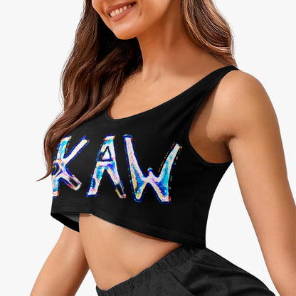 K .A.W  Crop  Tank Top