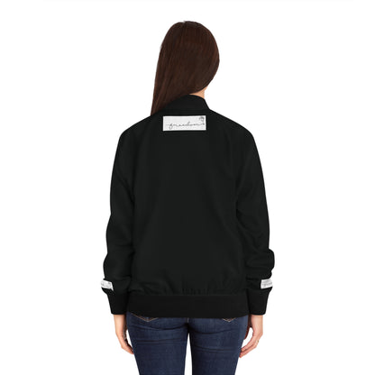 FREEDOM Women's Bomber Jacket BLACK