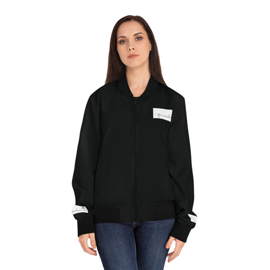 FREEDOM Women's Bomber Jacket BLACK