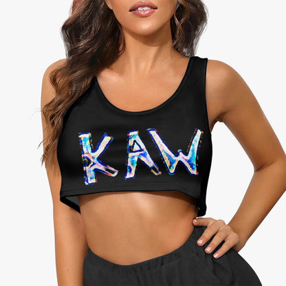 K .A.W  Crop  Tank Top