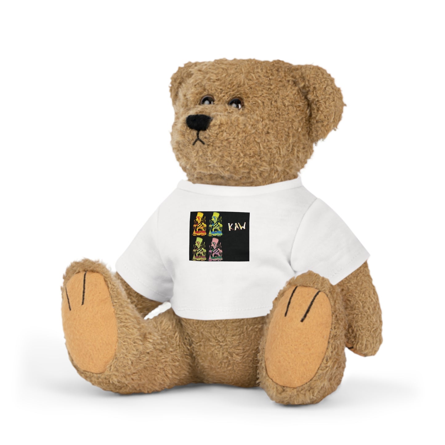 K.A.W. BABY BOO Stuffed Animal with T-Shirt Bart