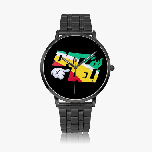 K.A.W DATZ DELI Steel Strap Quartz watch