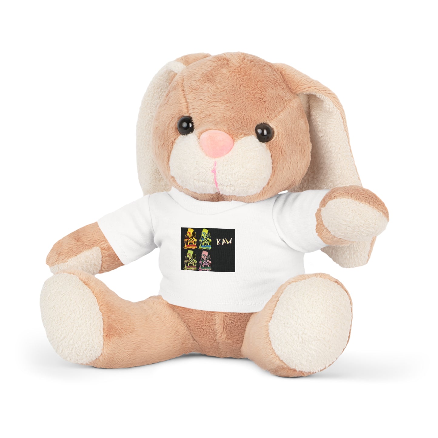 K.A.W. BABY BOO Stuffed Animal with T-Shirt Bart