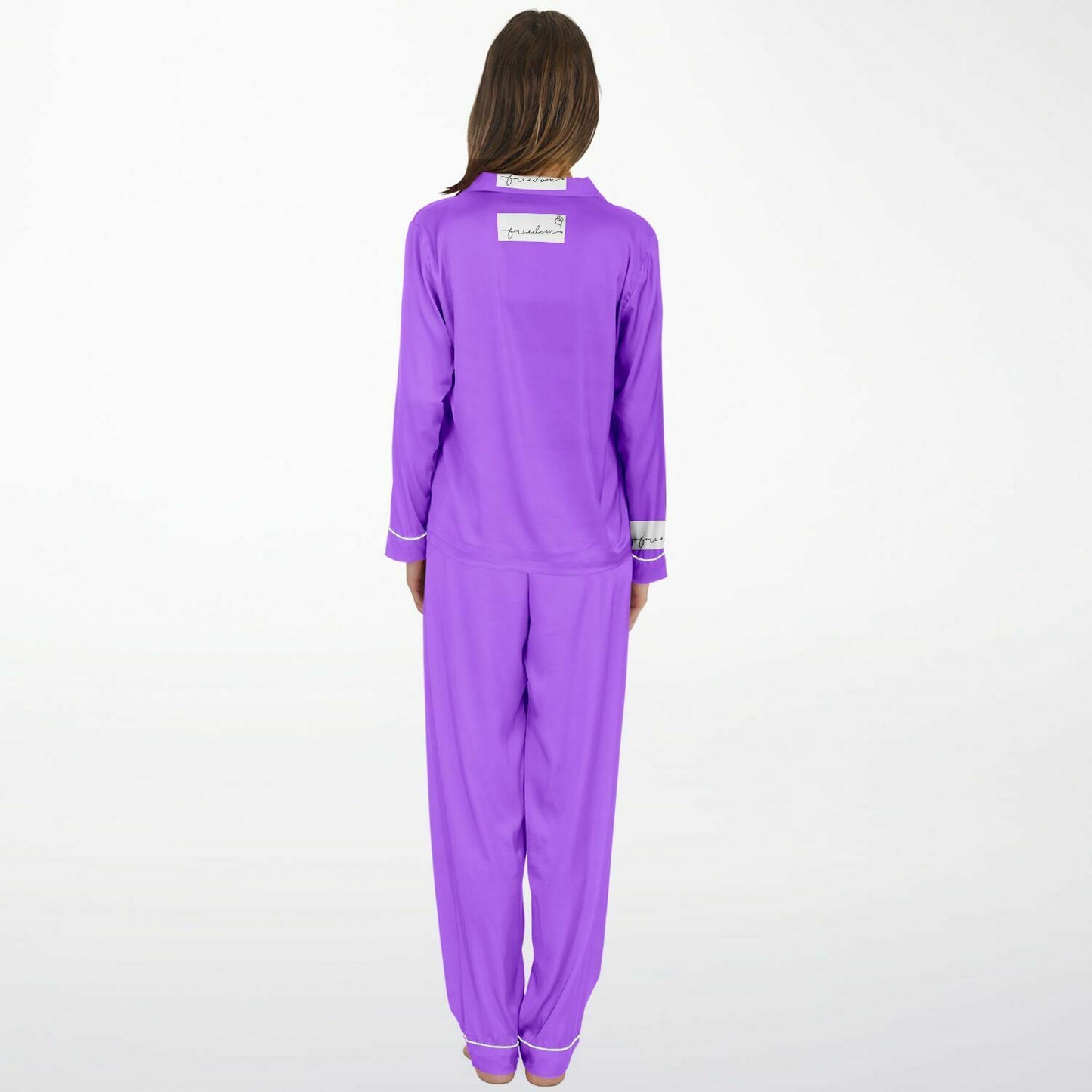 FREEDOM Women's Satin Pajamas