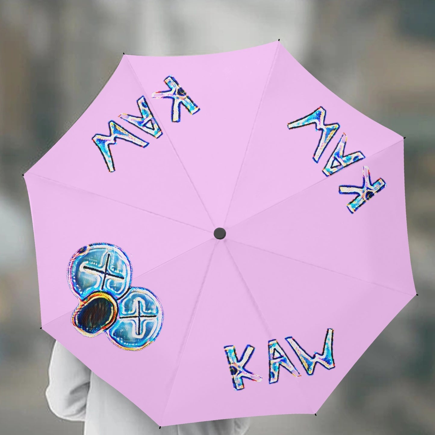 K.A.W Automatic Vinyl Umbrella