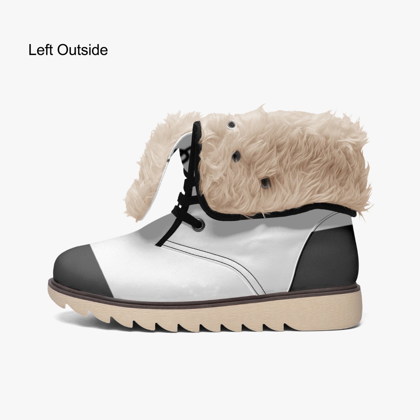 FREEDOM JUST DO IT Fur Boots WINTER 23 BLACK