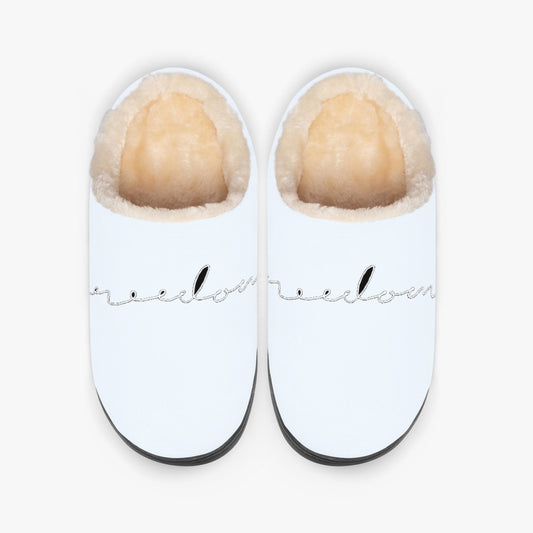 FREEDOM Fluffy Bedroom Slippers