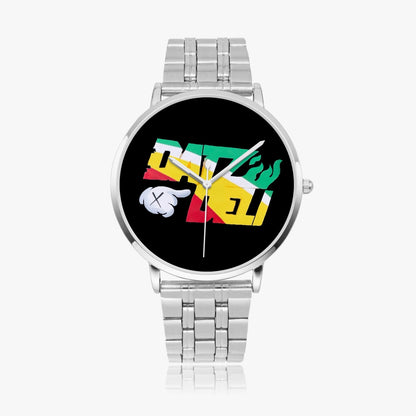 K.A.W DATZ DELI Steel Strap Quartz watch