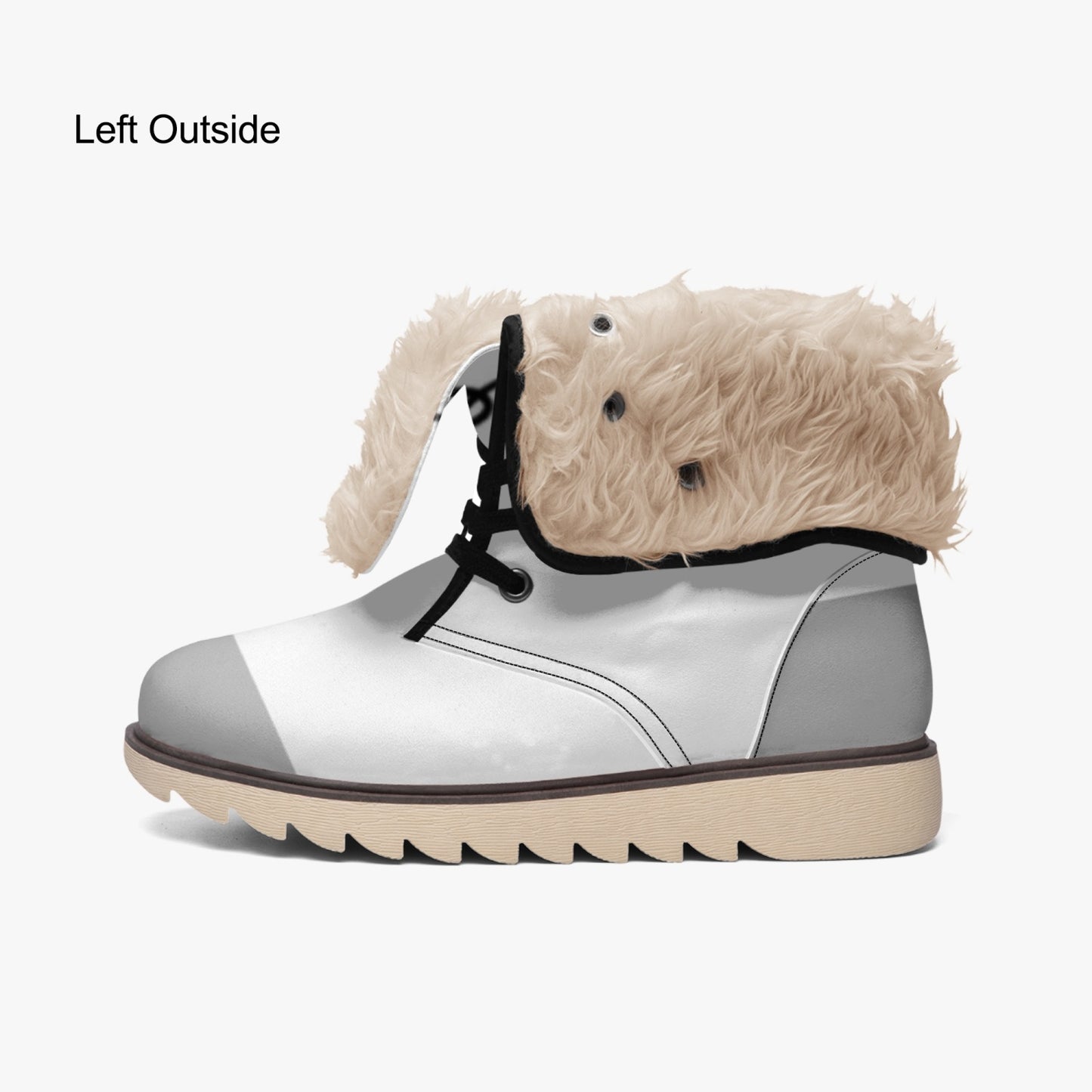 FREEDOM JUST DO IT Fur Boots WINTER 23 GREY