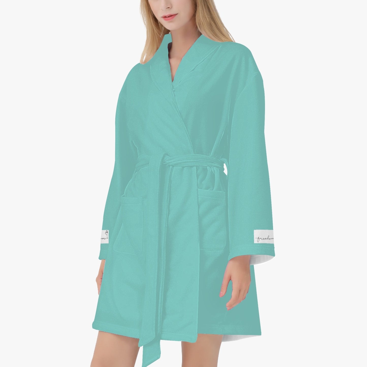 FREEDOM Women's Loose-fitting Bathrobe