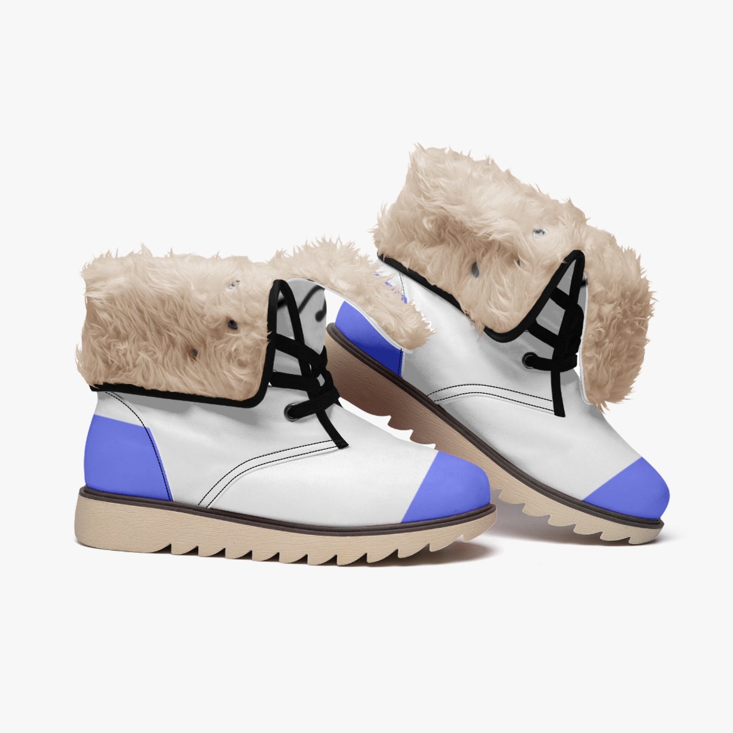 FREEDOM JUST DO IT Fur Boots WINTER 23 BLUE