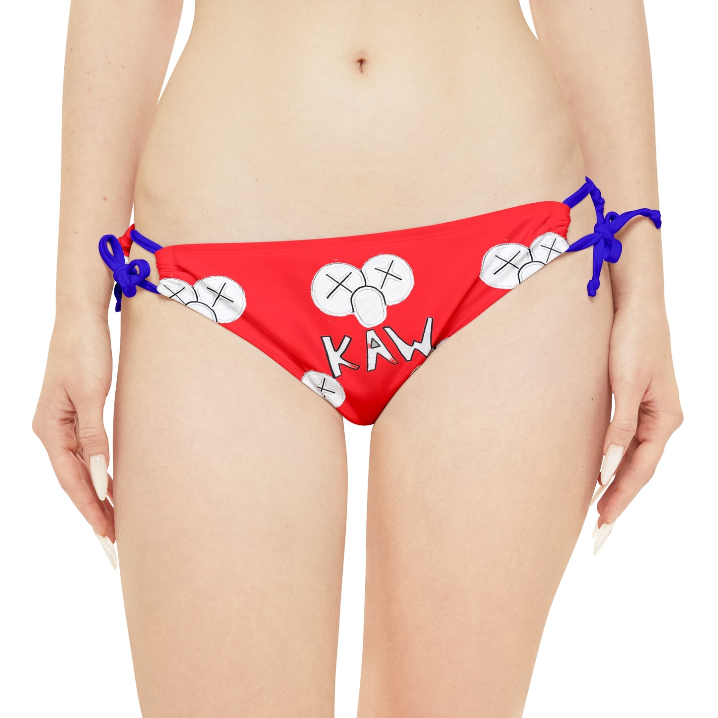 K.A.W. Strappy Bikini Set Red