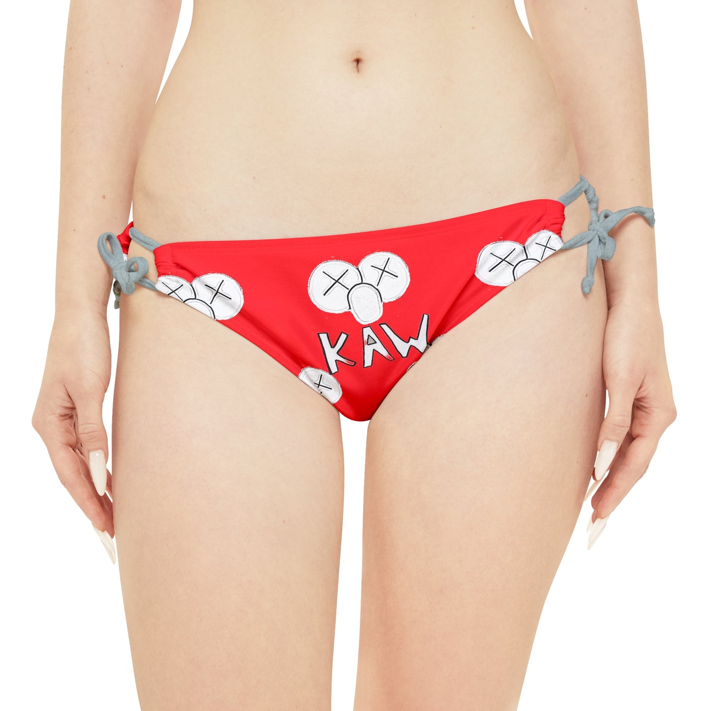 K.A.W. Strappy Bikini Set Red