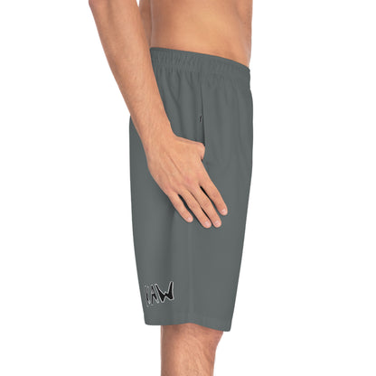 K.A.W. Men's Board Shorts Grey/Black