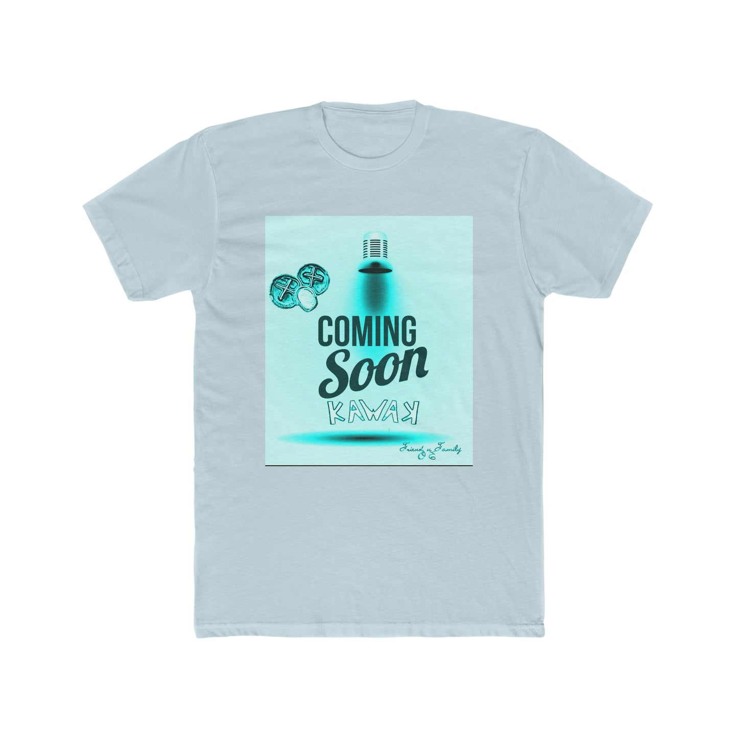 K.A.W. Coming Soon Arctic Blue Tee