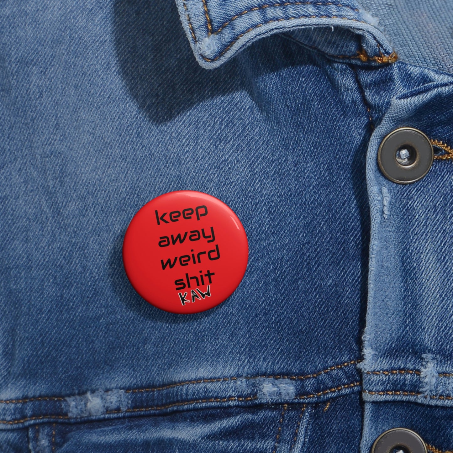 K.A.W. Limited Edition Collectable Pin Buttons