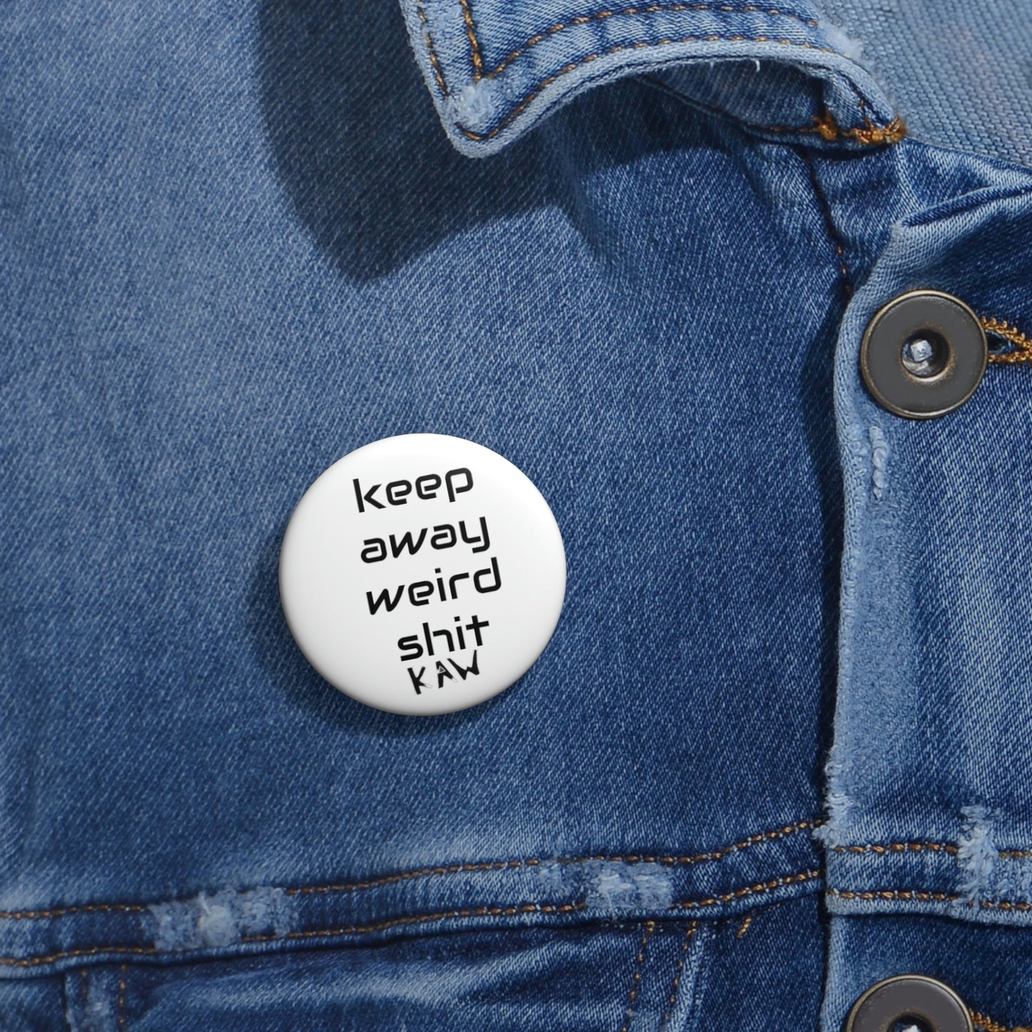 K.A.W. Limited Edition Collectable Pin Buttons