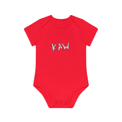 .K.A.W. Pink Logo Baby Bodysuit