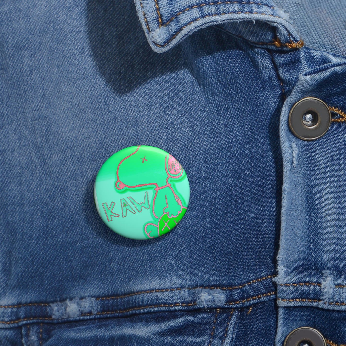 K.A.W. Limited Edition Collectable Pin Buttons