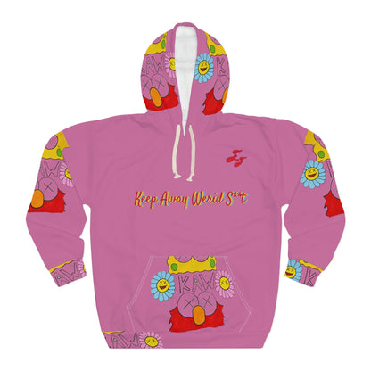 የተሸጠ .KAW Ghost Pink Hoodie